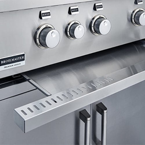 Broilmaster Built in Gas Grill Broilmaster 26" Stainless Built-in Gas BBQ Grill - 2 Bow Tie burners - 18,000 BTUs each - Designed to Fit BBQ Island or BBQ Cart