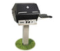 Broilmaster Gas Grill Head Broilmaster - Package 6, Stainless In-Ground Post, one Side Shelf with Stainless Bracket, Natural - P3PK6N