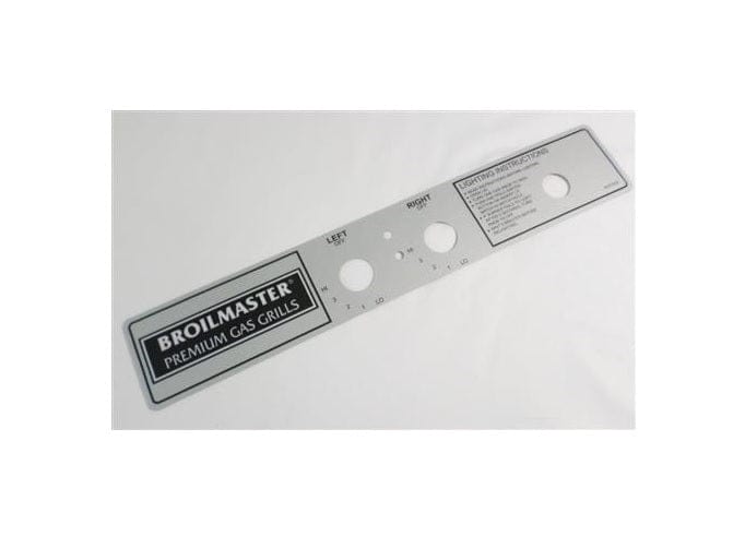 Broilmaster Label Broilmaster - Label (Electronic Ignitor) fits P4X, P4, D4 - B101518