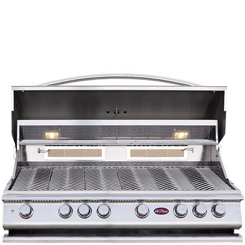 Cal Flame Built in Grill CalFlame -  BBQ Built In Grills P 6 BURNER with Lights, Rotisserie & Back Burner - LP