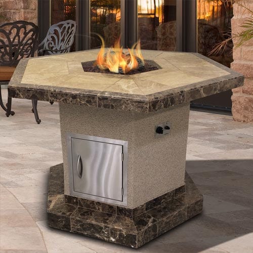 Cal Flame Firepits CalFlame - Firepits FPT - H1050T - Porcelain Tile