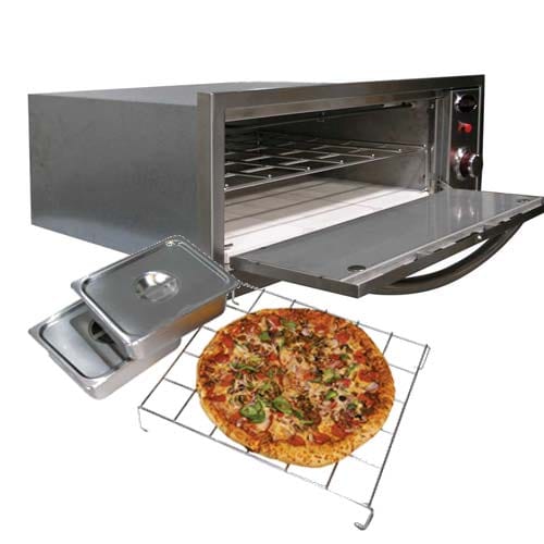 Cal Flame Ovens CalFlame - 2 in 1 Oven (Warmer & Pizza oven) 110V