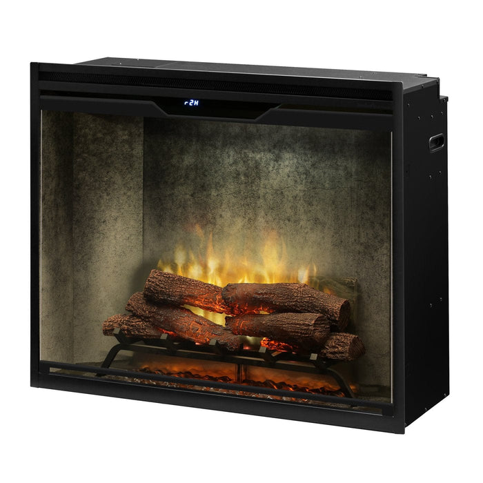 Dimplex Built-In Firebox Dimplex - Revillusion® 36" Portrait Built-In Firebox, Weathered Concrete W/Glass