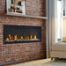 Dimplex Built In Linear Fireplace Dimplex - Ignite Evolve 50" - 100" Built-in Linear Electric Fireplace(Includes  frosted tumbled glass and lifelike driftwood)