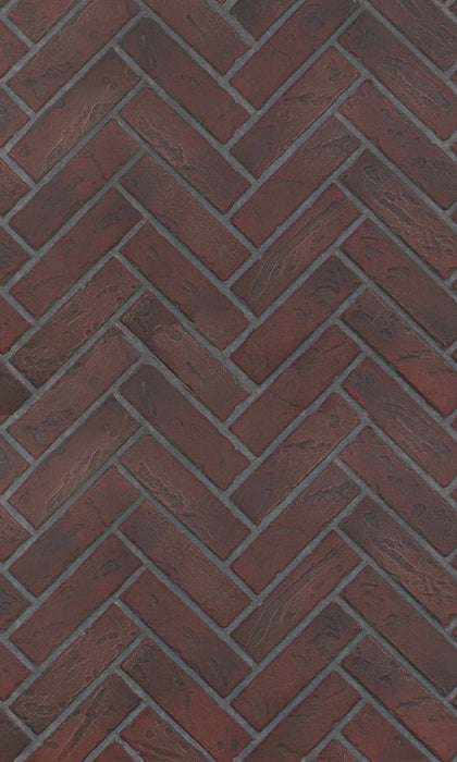 EAF Brick Panel EAF - Clinker Herringbone - 5/8" Thick, Old Town Red