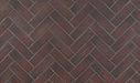 EAF Brick Panel EAF - Clinker Herringbone - 5/8" Thick, Old Town Red