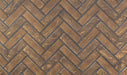 EAF Brick Panel EAF - Clinker Herringbone - 5/8" Thick, Standard Brown