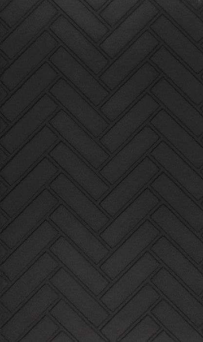 EAF Brick Panel EAF - Herringbone - 5/8" Thick, Black