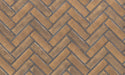 EAF Brick Panel EAF - Herringbone - 5/8" Thick, Standard Brown