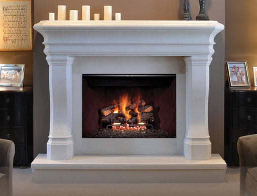 Golden Blount Direct Vent Fireplace Golden Blount - Superfire 36” x 24” Top Vent Fireplace, NG