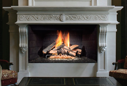 Golden Blount Direct vent Fireplace Golden Blount - Superfire 42” x 24” Top Vent Fireplace, NG