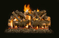 Grand Canyon Gas Logs Gas Logs AZ Weathered Oak Char See Through Vented Indoor/Outdoor Logs By Grand Canyon Gas Logs