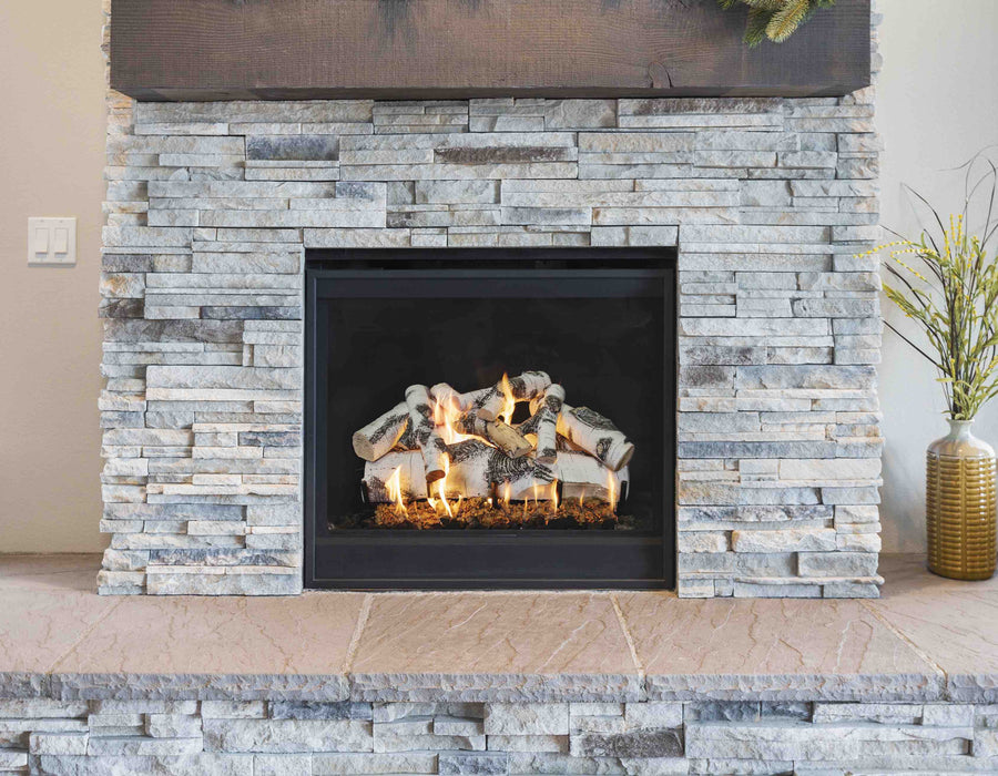Grand Canyon Gas Logs Gas Logs Quaking Aspen See Through Vented Indoor/Outdoor Logs By Grand Canyon Gas Logs