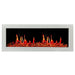 Litedeer Electric Fireplace Litedeer Homes Gloria II 48-in Smart Control Electric Fireplace with App - White Fireplace - ZEF48XAW