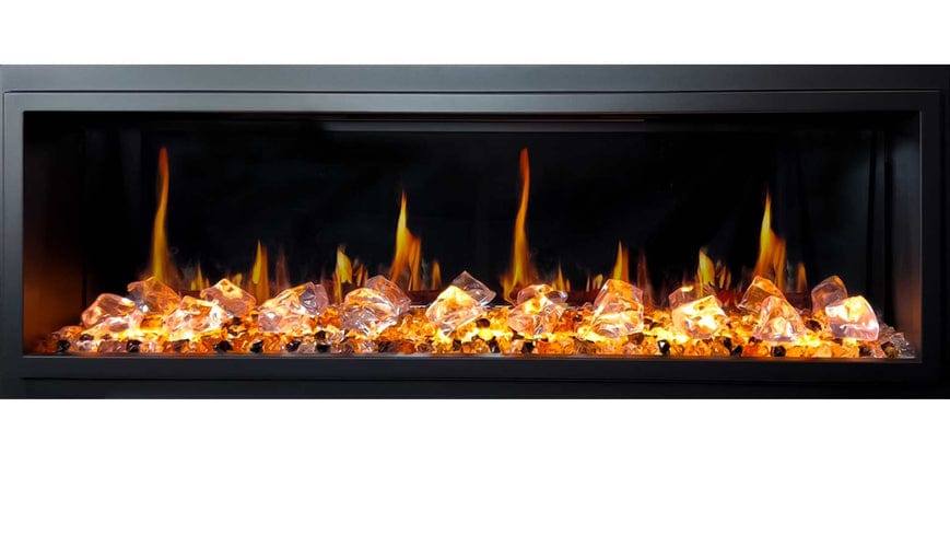 Litedeer Electric Fireplace Litedeer Latitude 45" Smart Control Electric Fireplace with App Real flame Crystal Decor Media Wifi Enabled