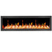 Litedeer Electric Fireplace Litedeer Latitude II 58-in Smart Control Electric Fireplace Wifi Enabled - ZEF58VC, Black