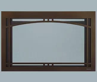 Majestic Contemporary Arched Front Majestic - Contemporary Arch 25" screen front - Black-CASFI25BK
