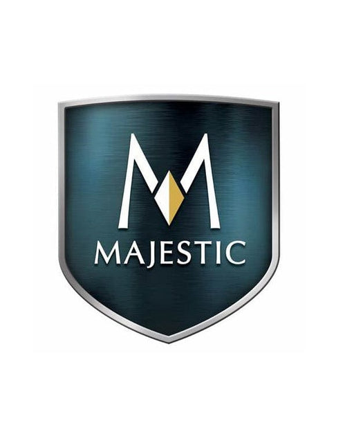 Majestic Custom Surround Majestic - On site 25" customizable surround - 50" w x 40" h (comes 4 sided with a 5" bottom, can be trimmed to make 3 sided)-MI25-5040CS-BK
