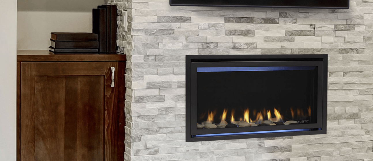 Majestic Direct-Vent Fireplace Majestic - Jade 32" direct vent gas fireplace with IntelliFire Touch ignition system - Natural Gas-JADE32IN-B