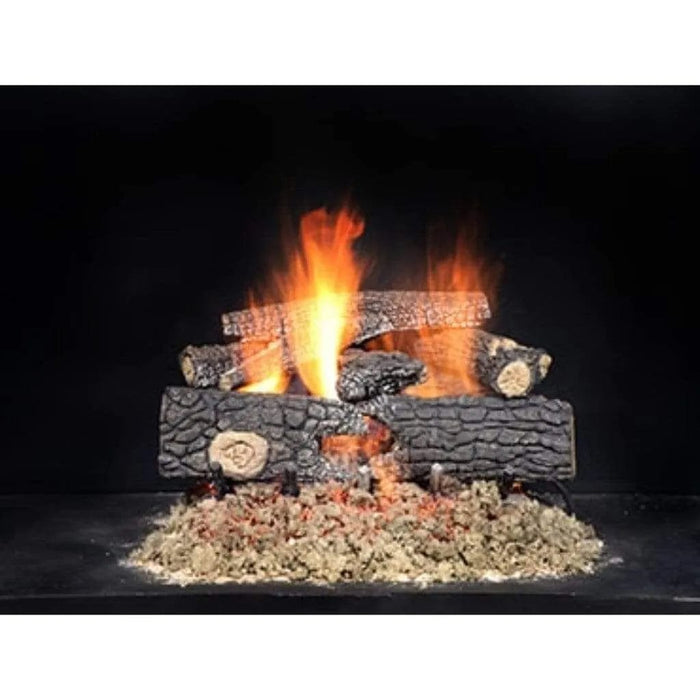 Majestic Gas Log Set Majestic - 18" Fireside Realwood refractory cement log set (order hearth kit separately)-FRW118