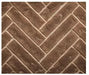Majestic Liners Majestic -  Brick Interior Panels , 3-Piece- 42" Tavern Brown Herringbone