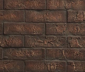 Majestic Liners Majestic - Brick Interior Panels 36"- Traditional - Cottage Red-BRICK36MERCR