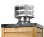 Majestic Vent Pipe Components Majestic - Round termination cap (includes 32738 storm collar)-TR344