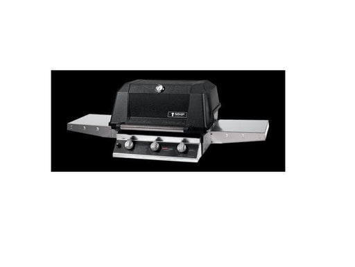 MHP Grills Burner MHP Grills - Cast Stainless Steel Oval Burners and Heat Plates with SearMagic®, (2) Folding Shelves W3G4DD-NS/PS