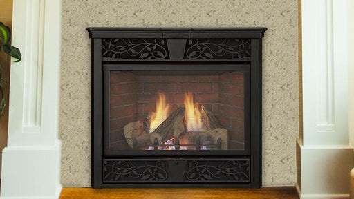 Monessen Hearth Vent Free Gas Fireplace Monessen Hearth - 24" Vent Free Fireplace System Millivolt Control 22,000 BTU ,N.G/L.P., traditional style - VFC24LNV