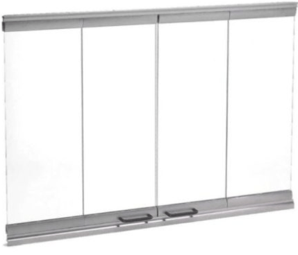 Outdoor Lifestyle Glass Doors Outdoor Lifestyle - Original bi-fold glass doors with stainless steel trim - DM1036S