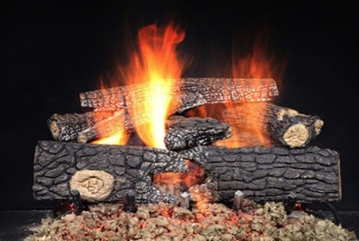 Outdoor Lifestyle Log Set Outdoor Lifestyle - 18" Fireside Realwood refractory cement log set (order hearth kit separately) - FRW118