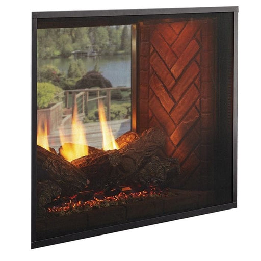 Outdoor Lifestyle See-Through Gas Fireplace Outdoor Lifestyle - Fortress indoor/outdoor gas fireplace with IntelliFire Touch ignition system, see-through - ODFORTG-36