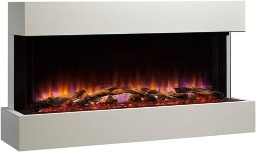 SimpliFire Electric Fireplace Mantel SimpliFire - Floating Mantel Kit for Scion 43, Primed MDF; For wall mount applications (includes wall mount bracket) - SF-SCT43-MANTEL