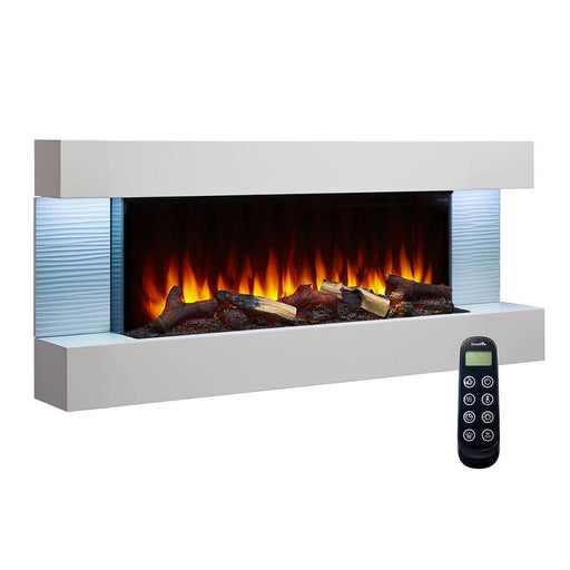SimpliFire Wall Hanging Fireplace SimpliFire - Format 36" Electric Wall Mount Fireplace (Requires Floating Mantel Kit to complete) - SF-FORMAT36