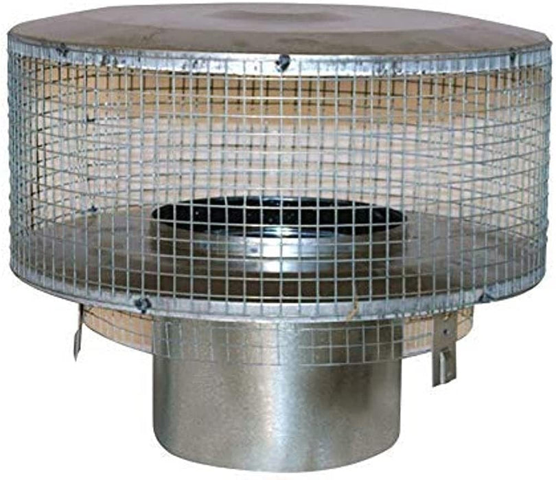 Superior Wood-Burning Chimney Superior - Round Top with Mesh Screen - RT-8DM