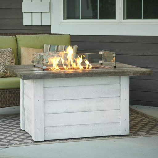 The Outdoor Greatroom Fire Pit Table The Outdoor Greatroom - Alcott Rectangular Gas Fire Pit Table - ALC-1224
