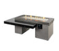 The Outdoor Greatroom Fire Pit Table The Outdoor Greatroom - Black Uptown Linear Gas Fire Pit Table w/Direct Spark Ignition - UP1242DSING