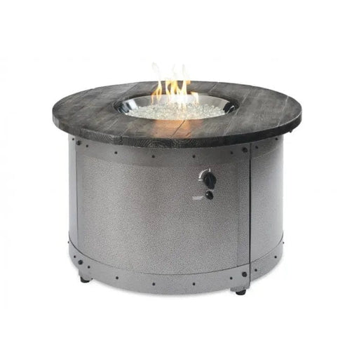 The Outdoor Greatroom Fire Pit Table The Outdoor Greatroom - Edison Round Gas Fire Pit Table - ED-20