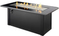 The Outdoor Greatroom Fire Pit Table The Outdoor Greatroom - Monte Carlo Linear Gas Fire Pit Table - MCR-1242-BLK-K