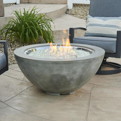 The Outdoor Greatroom Fire Pit Table The Outdoor Greatroom - Natural Grey Cove 42" Round Gas Fire Pit Bowl w/Direct Spark Ignition (NG) - CV30DSING