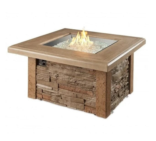 The Outdoor Greatroom Fire Pit Table The Outdoor Greatroom - Sierra Square Gas Fire Pit Table - SIERRA-2424-M-K