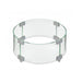 The Outdoor Greatroom Glass Wind Guard The Outdoor Greatroom - 12" Round Glass Wind Guard - GLASS GUARD-12-R