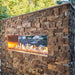 The Outdoor Greatroom Outdoor Fireplace The Outdoor Greatroom - 40" Linear Ready-to-Finish See-Through Gas Fireplace - RSTL-40MLP