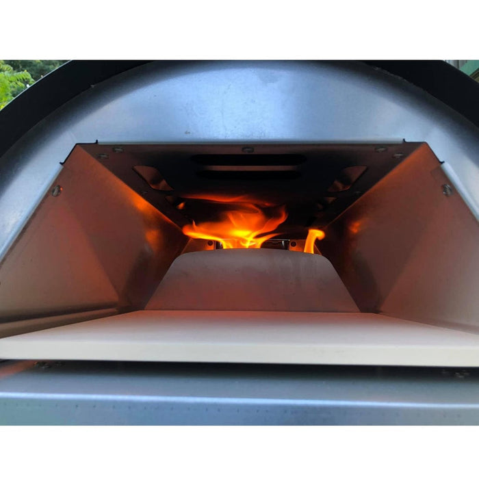 WPPO Wood Fired Oven WPPO - Le Peppe Black Portable eco wood fired oven - BLK,RED - WKE-01-BLK