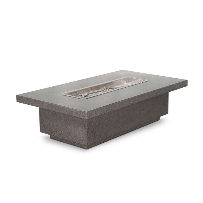 The Outdoor Plus - Fremont Rectangular Fire Pit - 15” Tall -  Commercial Grade & CSA Certified