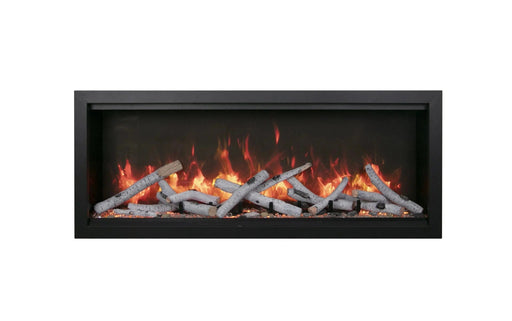 Amantii Electric Fireplace Amantii Symmetry Xtra Tall Bespoke Smart Indoor / Outdoor Built In Electric Fireplace