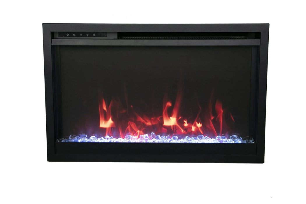 Amantii Electric Fireplace Amantii - Traditional Xtra Slim Smart Built-in/Wall Mounted Electric Fireplace