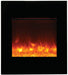 Amantii Electric Fireplace Amantii Wall Mounted or Built-in Smart Electric Fireplace - WM-BI-2428-VLR-BG