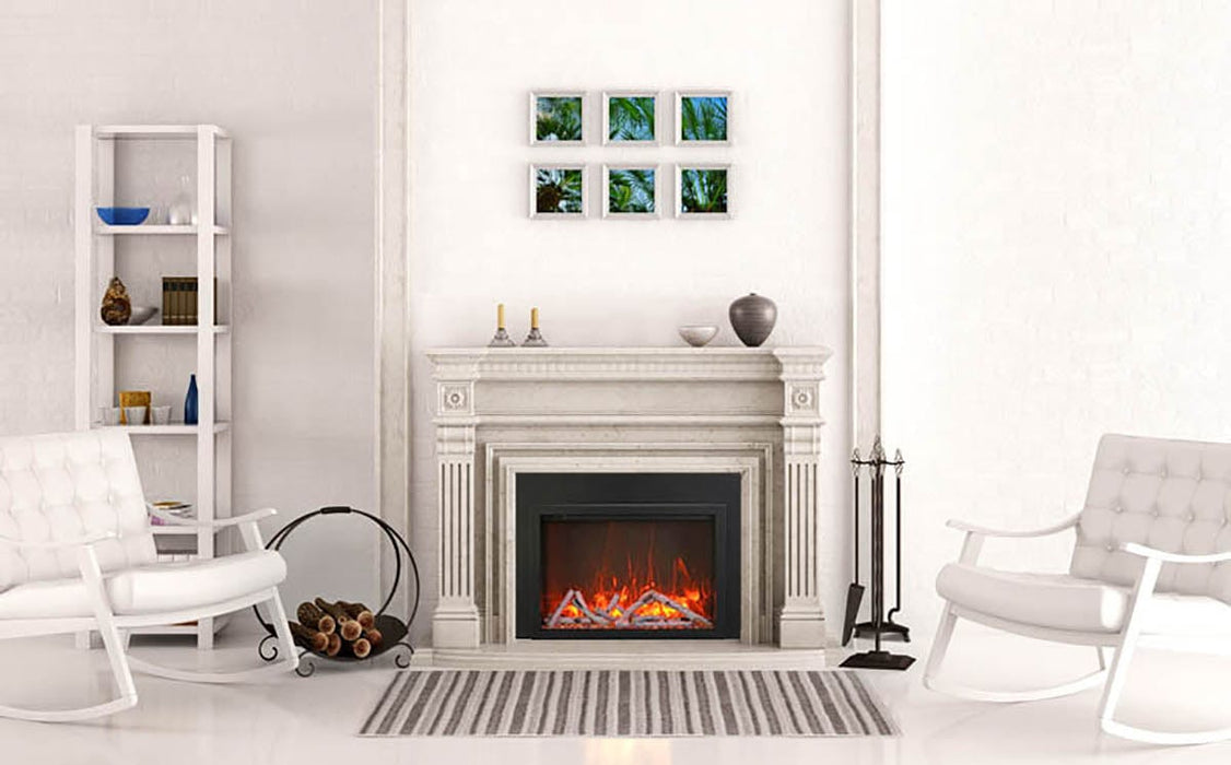Amantii Electric Fireplace Insert Amantii - 38-4TRD INSERT - Traditional Series Electric Fireplace Insert