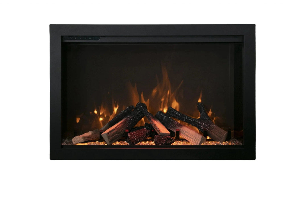 Amantii Electric Fireplace Insert Amantii - Traditional Bespoke Smart Indoor / Outdoor Electric Fireplace Insert